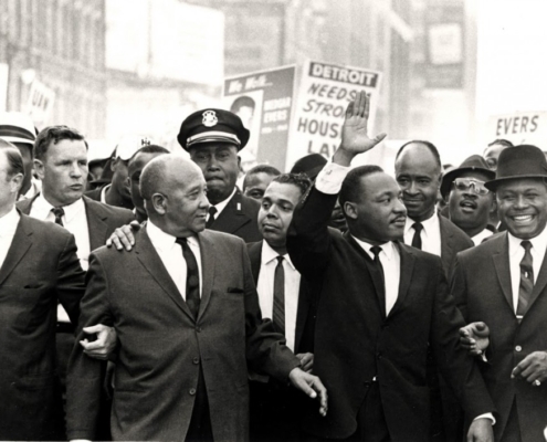 Black History Month MLK March