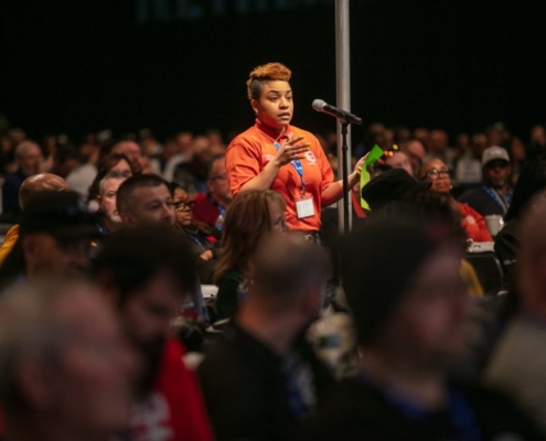 DAY 2 OF SPECIAL BARGAINING CONVENTION UNITES DELEGATES’ VISION FOR THE UNION’S BARGAINING STRATEGY