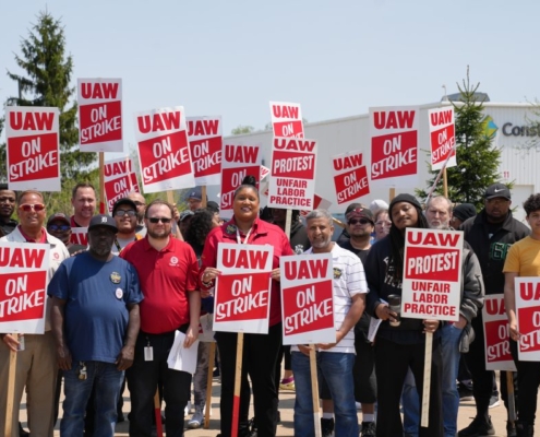 CONSTELLIUM WORKERS WHO SUPPLY FORD PLANTS LAUNCH UNFAIR LABOR PRACTICE STRIKE
