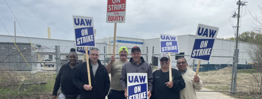 500 WORKERS AT CLARIOS MARK ONE WEEK ON STRIKE, GAIN SUPPORT FROM SENATOR SHERROD BROWN