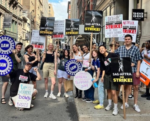 UAW STATEMENT ON SAG-AFTRA AND WGA STRIKES