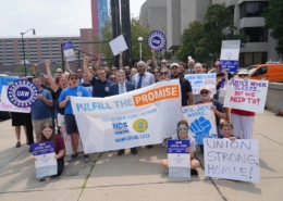 HUNDREDS MOBILIZE ACROSS THE UNITED STATES FOR A FAIR CONTRACT AS NDS CONTINUES FOCUS ON EXPANSION