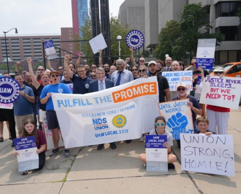HUNDREDS MOBILIZE ACROSS THE UNITED STATES FOR A FAIR CONTRACT AS NDS CONTINUES FOCUS ON EXPANSION