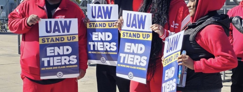 SUPPLEMENTAL EMPLOYEES RALLY AT MANZ FIELD TO END TIERS