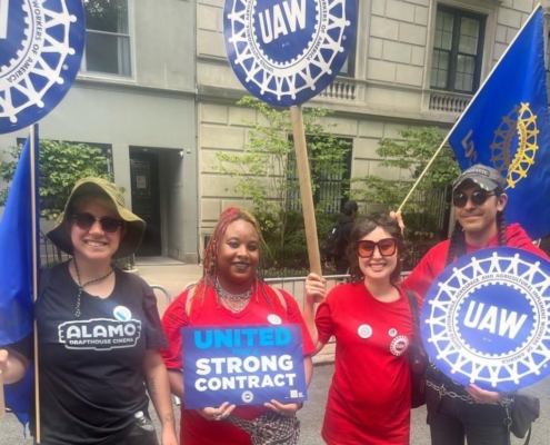 ALAMO DRAFTHOUSE WORKERS IN BROOKLYN, MANHATTAN UNIONIZE WITH UAW