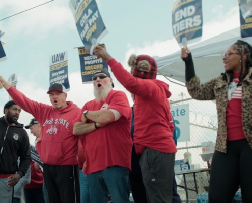 UAW EXPANDS STAND UP STRIKE AGAINST GENERAL MOTORS AND STELLANTIS