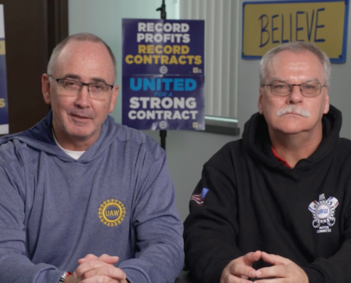 UAW PRESIDENT SHAWN FAIN AND VICE PRESIDENT MIKE BOOTH TO DETAIL HIGHLIGHTS OF GM TENTATIVE AGREEMENT ON FACEBOOK SATURDAY AT NOON ET