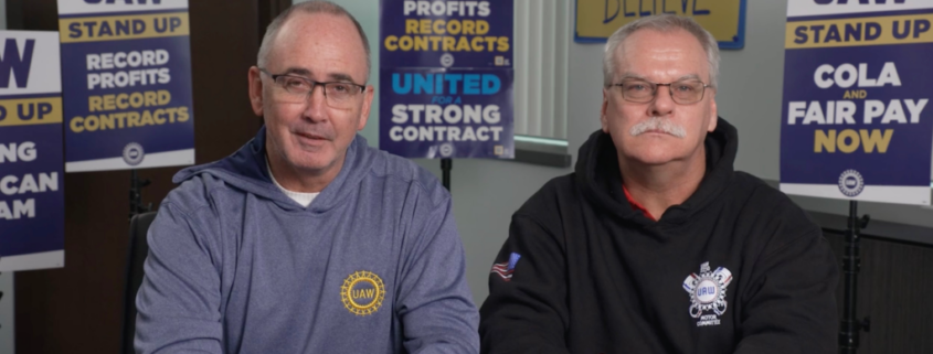UAW PRESIDENT SHAWN FAIN AND VICE PRESIDENT MIKE BOOTH TO DETAIL HIGHLIGHTS OF GM TENTATIVE AGREEMENT ON FACEBOOK SATURDAY AT NOON ET