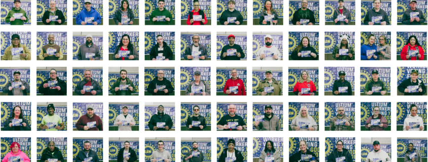 Collage of Ultium Cells workers