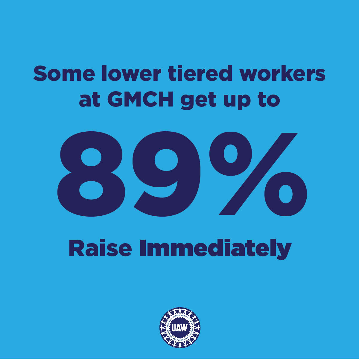 GM 89% Lower Tiered Workers