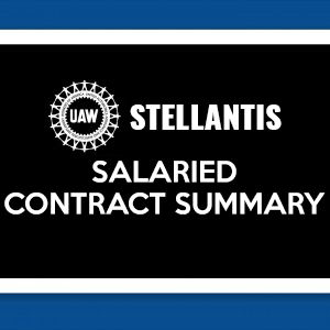 uaw stellantis salaried Contract Summary