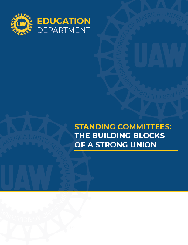 Standing Committes: The Bulding Blocks of a Strong Union PDF