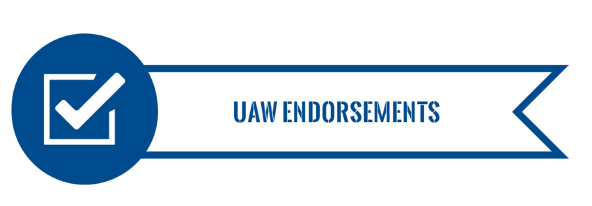 UAW endorsements
