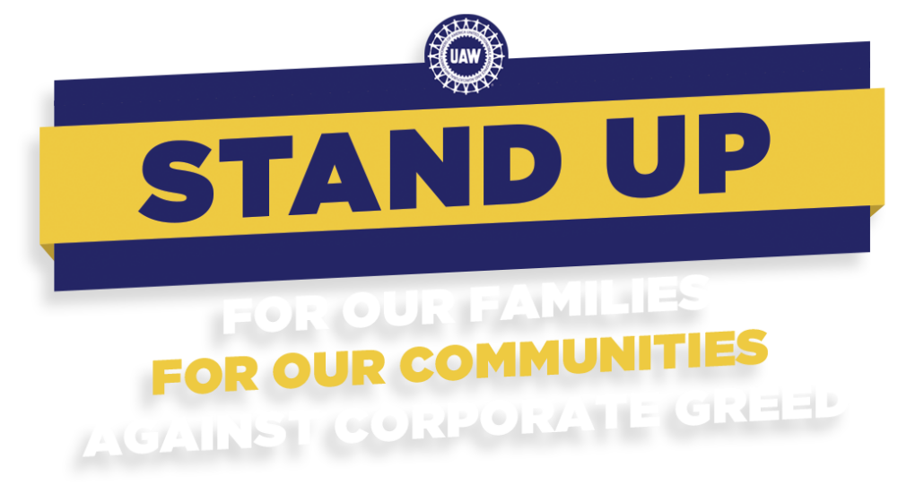Stand Up: For Our Families, For Our Communities Against Corporate Greed
