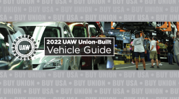 Buy a UAW Union-Built Vehicle this Holiday Season