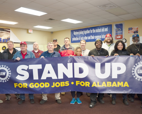 Mercedes Alabama Workers
