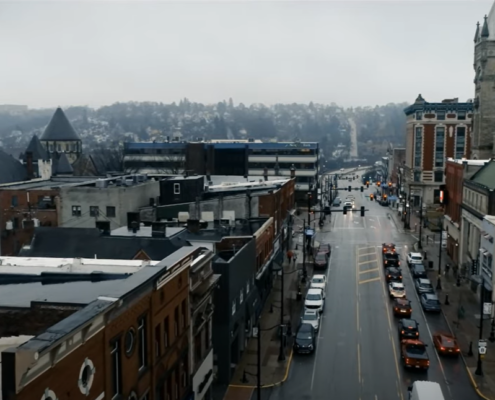 Photo of the town of Butler, PA.