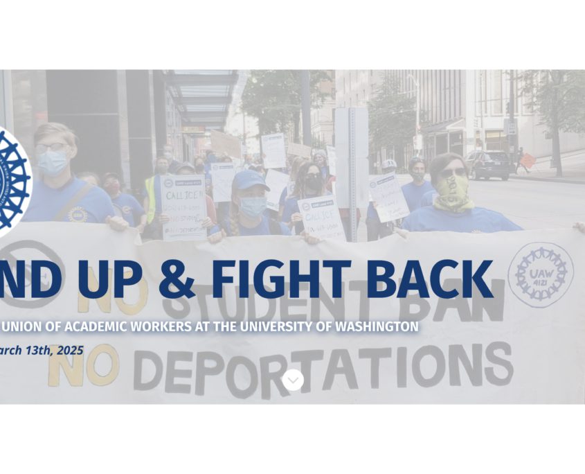 UAW Local 4121 Stand Up Fight Back