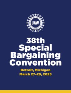 2023 Special Bargaining Convention Proceedings Book