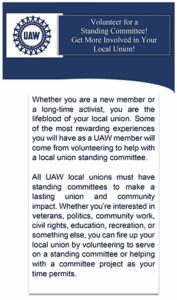 545E - Standing Committee Volunteer Get More Involved