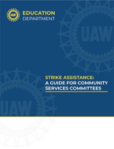 601 - Strike Assistance - A Guide for Community Services Committees