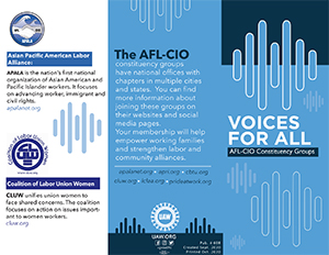 608 - Voices for All - AFL-CIO Constituency Groups