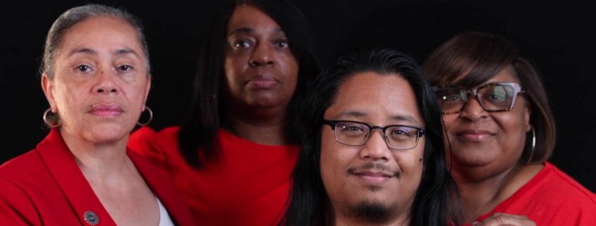 UAW Region 1, Local 1781, Blue Cross & Blue Shield MI/Blue Care Network reminds us why union members wear Red on Wednesday.