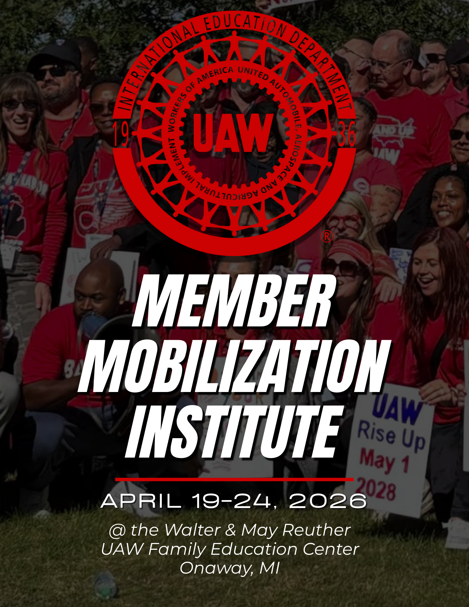 2026 Member Mobilization Institute Call Letter Ad