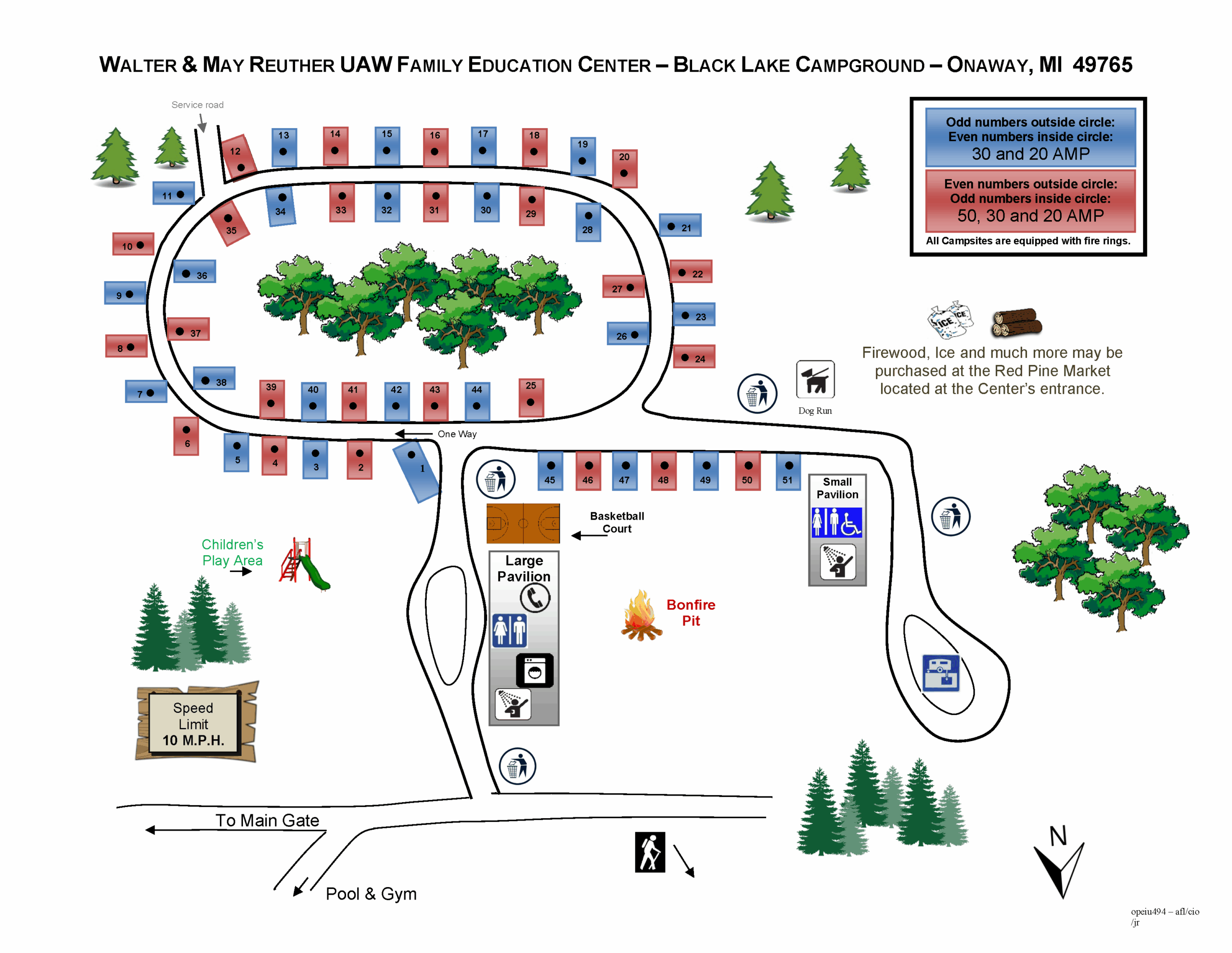 Campground Map