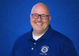 Photo of newly elected UAW Region 9 Director Jimmy Lakeman