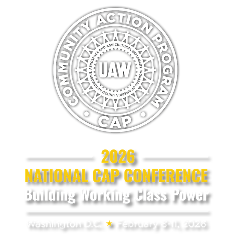 2026 National CAP Conference - Building Working Class Power Logo