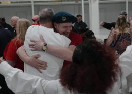 UAW Local 42 members celebrate after ratifying their first-ever contract with Volkswagen in Chattanooga, TN, on February 19, 2026.