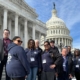 UAW Region 1 members lobby on Capitol Hill during Day 3 of the 2026 National CAP Conference in Washington, D.C., on February 10, 2026.