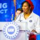UAW Region 1 Director LaShawn English speaks before the Michigan Senate Forum on the final day of the 2026 National CAP Conference in Washington, D.C., on February 11, 2026.