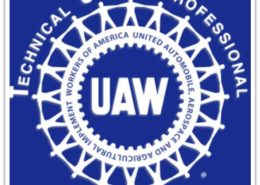 UAW TOP Wheel Navy Blue and White