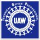 UAW TOP Wheel Navy Blue and White