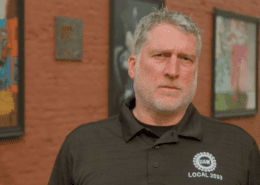 Photo of a UAW Local 2093 member who works at American Axle in Three Rivers, MI.