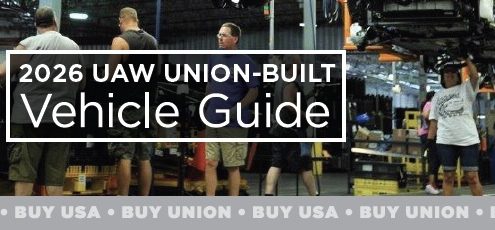 2027 UAW Union-Built Vehicle Guide Header Graphic