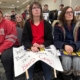 Photo of UAW Local 2359 members at a rally to save the Conn-Selmer plant in Eastlake, Ohio, in February 2026.