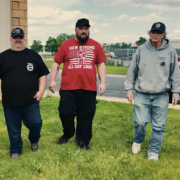 Screenshot of UAW Local 2317 members who work at Allison Off-Highway in Lafayette, Indiana.