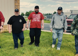 Screenshot of UAW Local 2317 members who work at Allison Off-Highway in Lafayette, Indiana.