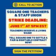 UAW Local 2322 – REgion 9 Square One – Public Sector Strike Deadline Set: UAW Childcare Workers Demand a Fair Contract