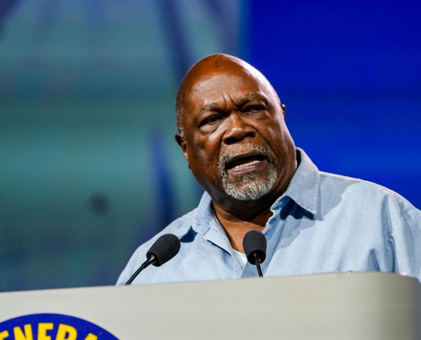 Rev. Dr. Wendell Anthony at the UAW's 39th Constitutional Convention