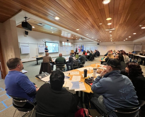 LUDL facilitating at Black Lake
