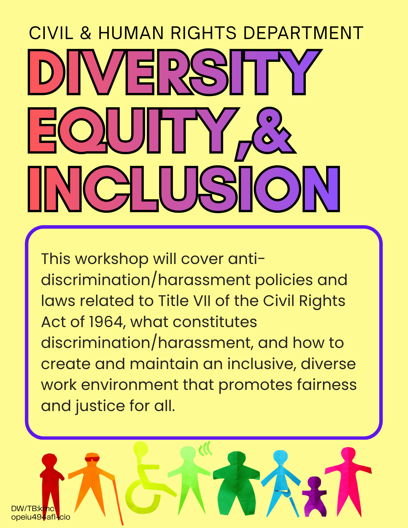 Civil & Human Rights DEI