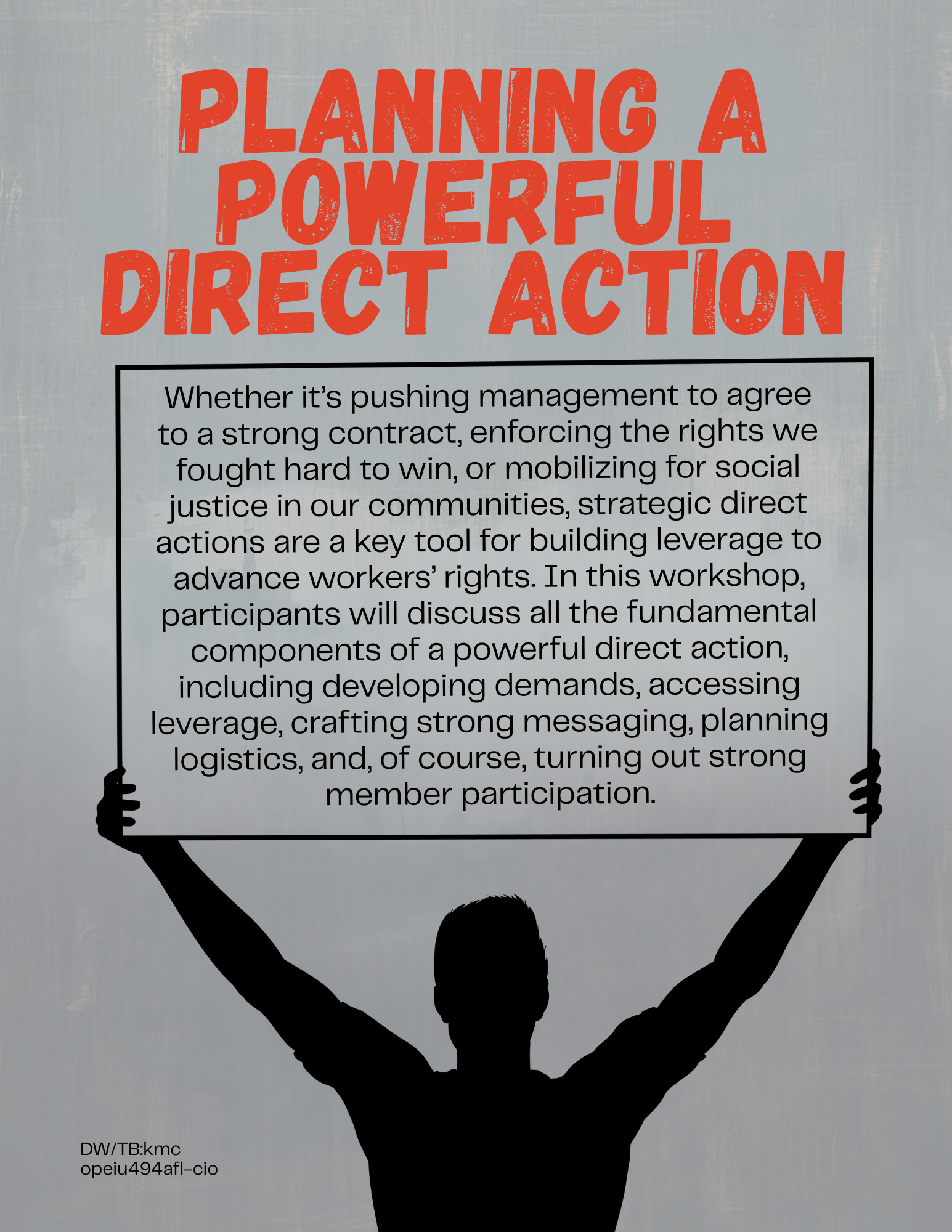 Planning a Powerful Direct Action