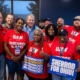 Photo of UAW members with Sherrod Brown in October 2026.